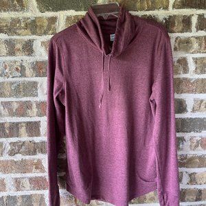 Old Navy Active Burgundy Pullover